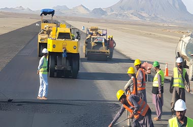 construction of airstrip at reko diq airport (2)
